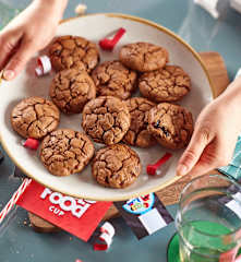 Cookies aux chocolat et canneberges