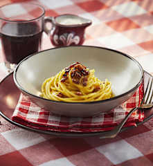 Spaghetti alla "carbonara sbagliata"