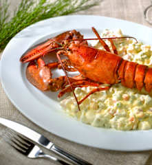 Astice in bella vista