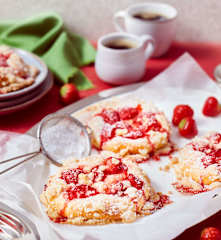 Erdbeer-Streusel-Taler