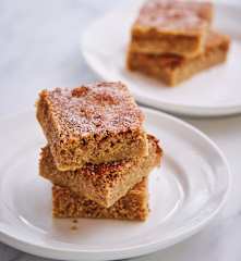 Quadradinhos de requeijão e canela