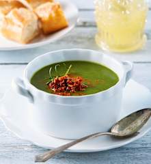 Crema vegana de acelgas