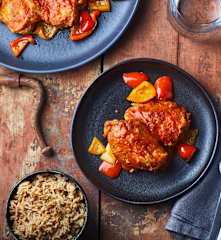 Pollo con sugo alla paprika a Cottura Lenta