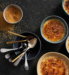 Brulee de arroz y chabacano en cocción lenta TM6