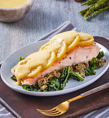 Salmón a la naranja