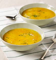 Sopa de pollo y arroz