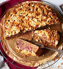 Schwarzer Weichselkuchen