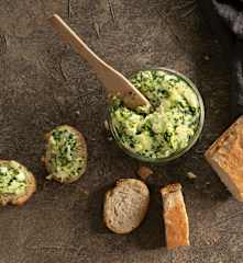 Mantequilla cremosa de ajo