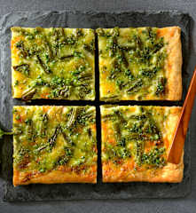 Pizza blanche à la ligurienne