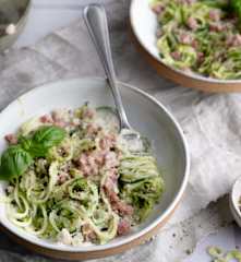 Courgetti Carbonara