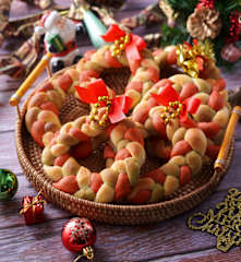 Christmas Wreath Bread