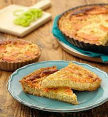 Quiche s lososem