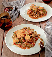 Φασολάκια με κοτόπουλο