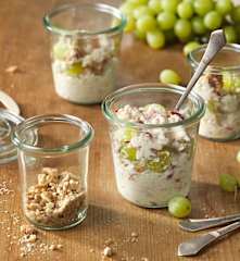 Waldorfsalat mit Weintrauben