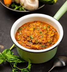 Sauce aux légumes pour les pâtes