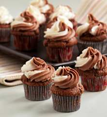 Mini muffin con frosting al mascarpone