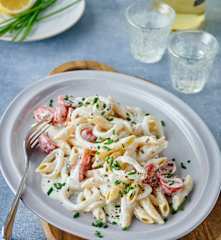 Pasta mit Tintenfisch
