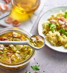 Bacon-Kümmel-Dressing zu Kohlsalaten
