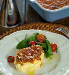 Polenta gratinada