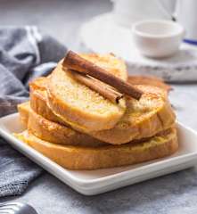 Torrijas a la plancha