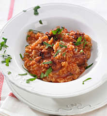 Risotto au calamar