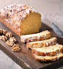 Plumcake integrale noci e cocco
