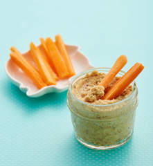 Crema de almendras y ajonjolí