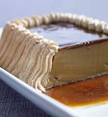 Flan de café