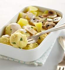 Boulettes de poisson aux champignons