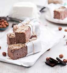 Proteinowy blok twarogowy z czekoladą