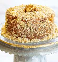 Torta rápida de nueces