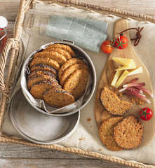 Würzige Käse-Cracker (glutenfrei)