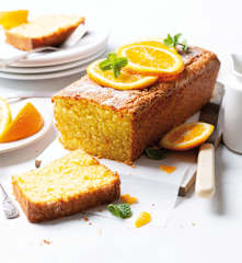 Budín de naranja