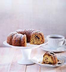 Bizcocho de galletas y chocolate