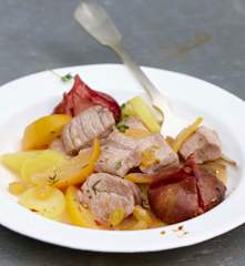 Sucré salé de porc aux figues