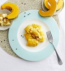 Paccheri zucca e provola