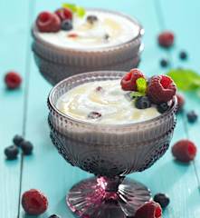 Ovocná dobrota se sýrem cottage