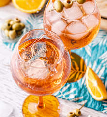 Cocktail Spritz aux agrumes