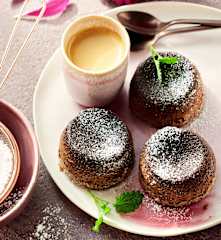 Schokoladen-Soufflé