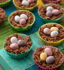 Chocolate Easter Nests