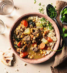 Couscous mit Lamm und Gemüse