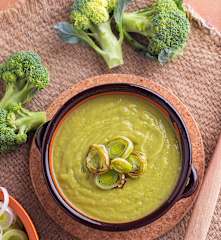 Crema di broccoli e porri