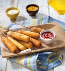 Wurstel panati (senza glutine)