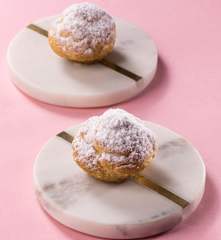 Bignè con crema pasticcera