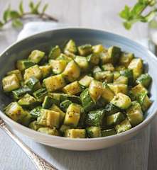 Mint Courgettes
