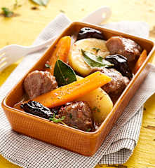 Joues de porc à la bière