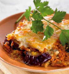 Moussaka de lentilhas