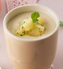 Mousse de lima com ananás