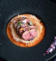 Rotes Curry mit Ente