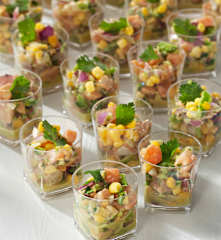 Ceviche de salmão - Peru